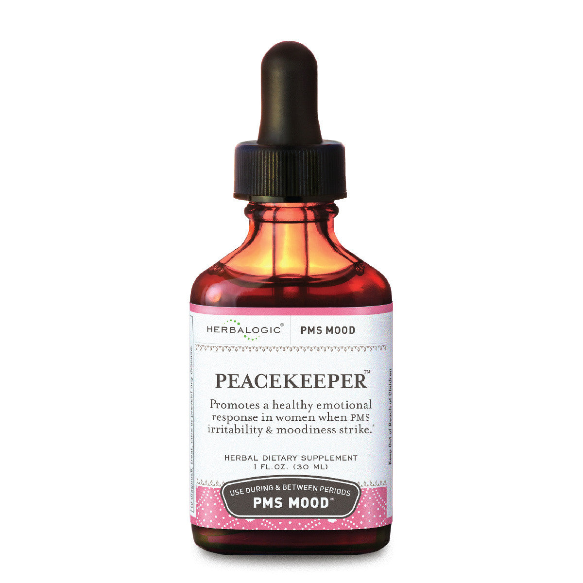Herbalogic Peacekeeper Herb Drops 1 oz bottle for menstrual mood swings