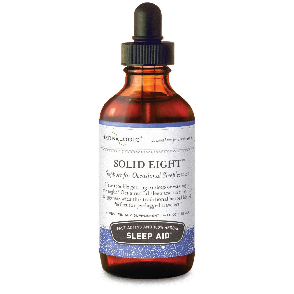 Herbalogic Solid Eight Herb Drops 4 oz bottle