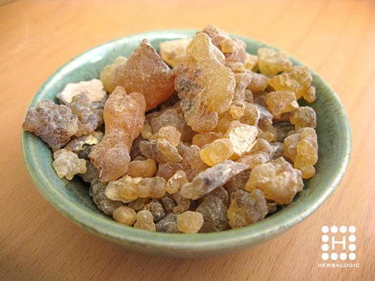 frankincense and myrrh have been used in traditional Chinese medicine for centuries to relieve pain and stop postpartum bleeding. Hint: the Three Wise Men didn't bring it for the baby. They brought it for the mom. 