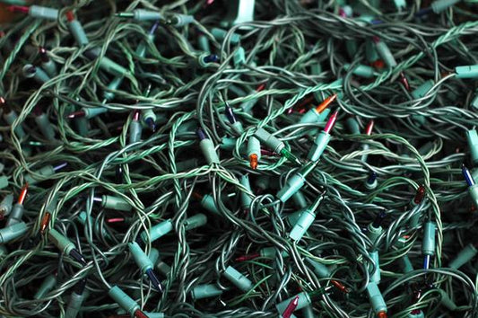 Tangled twinkle lights