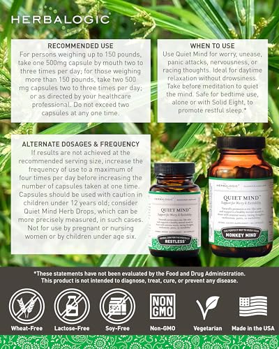 Quiet Mind Herb Capsules